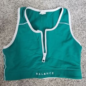 Vitality Balance Athletica green sports bra